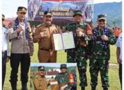 Pj. Bupati Kerinci Asraf Pimpin Upacara Pembukaan TMMD Ke-120 Kodim 0417/Kerinci