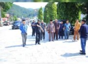 Komisi III DPRD Kota Sungai Penuh Pembangunan Jalan di Depan Gedung Nasional