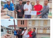 Darmadi – Darifus Berikan Bantuan 100 Zak Semen Untuk Masjid Dan Rumah Adat 5 Desa Kubang