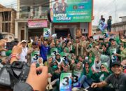 Antos dan Lendra Disambut Antusias Simpatisan dan Relawan di Posko Utama