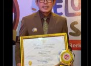 Wako Ahmadi Terima Penghargaan TPPS  Peringkat 2 Nasional Tahun 2023