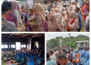 Masyarakat 2 Desa Sungai Betung Tumpah Ruah Sambut Kedatangan Darmadi – Darifus