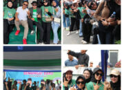 Cawako No Urut 3 DR Alvia Dantoni.SE. MM Ajak Simpatisan Berpolitik Santun Dalam Menghadapi Pilkada 2024