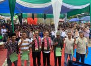 Tim Empat Desa Sungai Tutung Dikukuhkan, Kordes: Kami Siap Menangkan Darmadi – Darifus