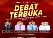 KPU Kerinci Gelar Debat Publik Kandidat Cabup Dan Cawabup Bupati Kerinci 2024