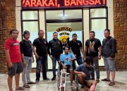 Nekat Curi Mobil, Empat Pelaku Ditangkap Satreskrim Polres Kerinci di Sumbar