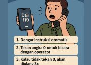 Polres Kerinci Himbau Masyarakat Manfaatkan Layanan Darurat 110, Gratis!!