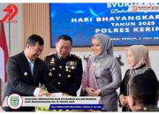 Bupati Kerinci Hadiri Syukuran HUT Bhayangkara ke-79 Polres Kerinci