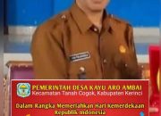 Dalam Rangka HUT RI ke-80, Pemdes Kayu Aro Ambai Gelar Program Bansos & Pendidikan Bagi Masyarakat