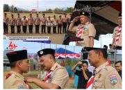Bupati Kerinci Pimpin Apel Besar Peringatan HUT Pramuka ke-64