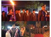 Bupati Kerinci Hadiri Apel Kehormatan dan Renungan Suci HUT RI ke-80 di TMP Semumu