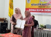 Dona Elvia Desi Jabat Ketua STIE Sakti Alam Kerinci Periode 2025–2029