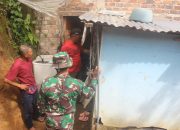 Satgas TMMD Tinjau Pembuatan MCK Untuk Warga Sungai Jernih