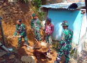 Program TMMD ke-126 Kodim 0417/Kerinci Mulai Bangun MCK Buat Warga