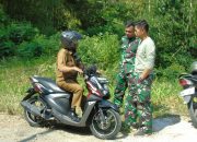 Satgas TMMD Komunikasi Sosial Jalin Keakraban Dengan Warga ‎