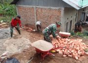 Satgas TMMD Mulai Pasang Pondasi RTLH Warga