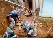 Percepat Akses Sanitasi, Satgas TMMD Kodim Kerinci Genjot Pembangunan MCK
