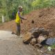 Dukung Program TMMD Kodim Kerinci, Warga Tata dan Ratakan Batu