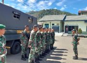 Hari ke 26 TMMD, Satgas Gelar Apel Pagi Cek Kesiapan Personel dan Materil