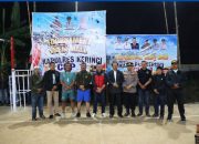 Wawako Azhar Hadiri Pembukaan Turnamen Volly Ball Kapolres Kerinci Cup 1