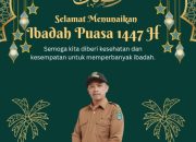 Kades Angkasa Pura Ucapkan Selamat Menunaikan Ibadah Puasa Ramadhan 1447 H