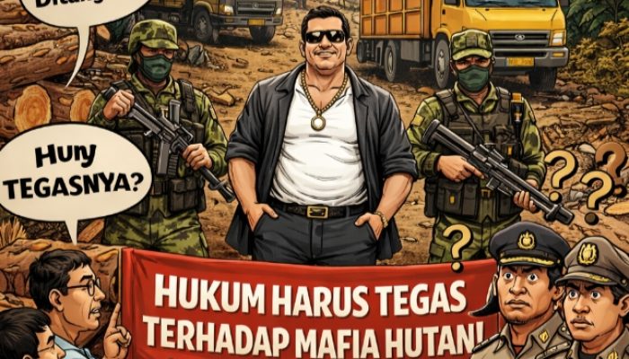 Dugaan Ilegal Logging Terorganisir di Muara Jambi–Bayung Lencir, Libatkan Oknum Aparat?