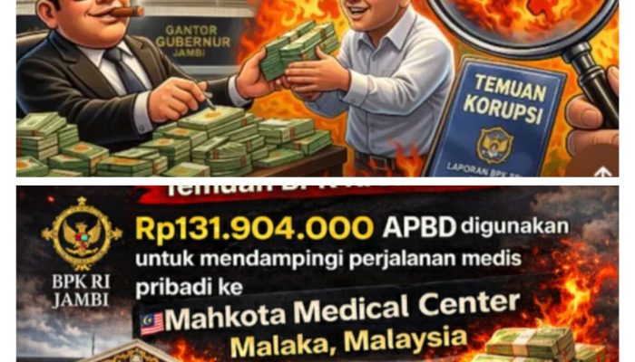 Temuan BPK RI Jambi: Perjalanan Dinas ASN Setda Provinsi Jambi Rp131,9 Juta Dinyatakan Tidak Sah