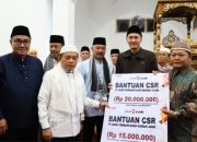Bank Jambi Serahkan Bantuan CSR pada Safari Ramadhan Bersama Gubernur Jambi