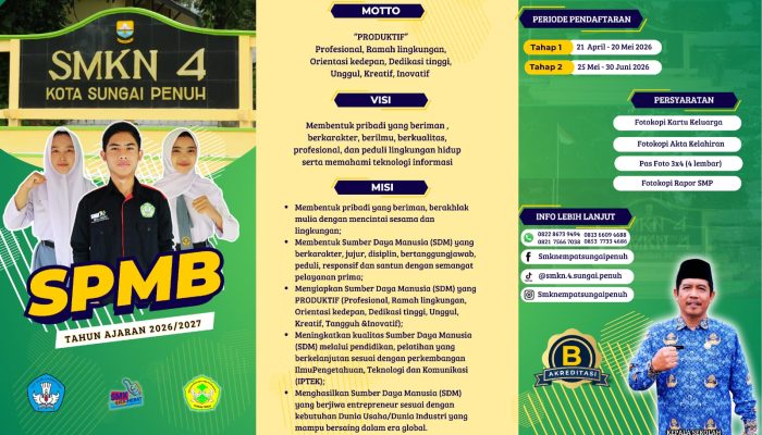 Resmi Buka SPMB 2026, Hadirkan Jurusan Kreatif & Peluang Kerja Luas