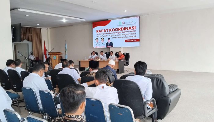 Dirut Bank Jambi Hadiri Rakor TPKAD Kerinci Bersama OJK, Bahas Akses Keuangan dan Lawan Rentenir