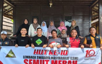 LSM Semut Merah Gelar HUT ke-10 Tahun 2026 di Arafah Homestay