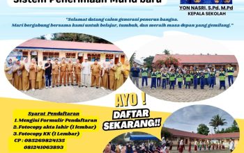 SPMB 2026–2027 Resmi Dibuka, SD Negeri 201/III Tanjung Mudo Gratiskan Pendaftaran dan Seragam
