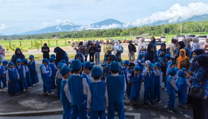 Edukasi Penerbangan, TK Negeri Pembina Sungai Penuh Studi Tour ke Bandara Depati Parbo