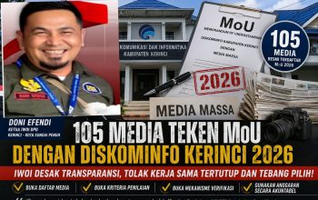 Dinilai Langgar UU Pers, Ketua DPD IWOI Minta Bupati Evaluasi Kominfo Kerinci