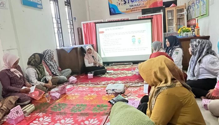 Pratematik dan Evaluasi Stunting di Desa Koto Tinggi, Kota Sungai Penuh
