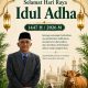 PJ Ketua STIA Nusa Sampaikan Ucapan Selamat Hari Raya Idul Adha 1447 H / 2026 M