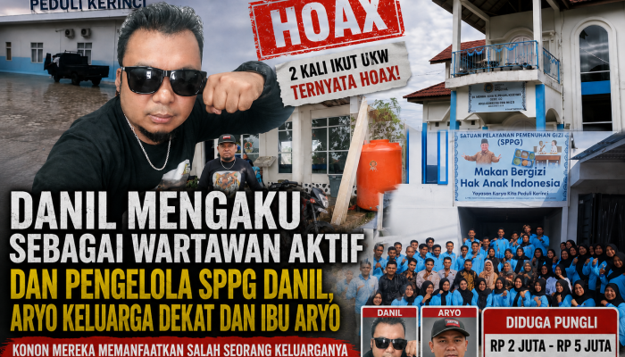 Pengelola Dapur MBG Kerinci Akui Aktif di Media dan LSM, Dugaan Setoran Pekerja Jadi Sorotan