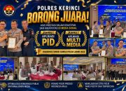 Polres Kerinci Borong Dua Penghargaan Juara I dalam Rakernis Bidhumas Polda Jambi 2026