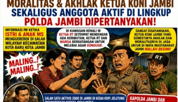 Dugaan Moralitas Ketua KONI Jambi Jadi Sorotan Publik, Masyarakat Minta Klarifikasi