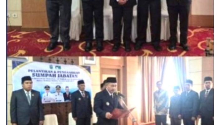 Wali Kota Alfin Lantik Y.Z. Oktovianus sebagai Dewan Pengawas Perumda Tirta Khayangan Periode 2026–2030
