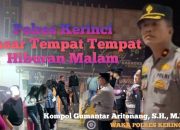 Waka Polres Kerinci Sasar Tempat Hiburan Malam Pastikan Keamanan dan Ketertiban