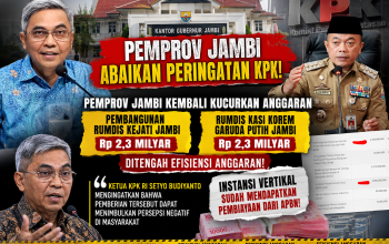Abaikan Peringatan KPK, Pemprov Jambi Gelontorkan Rp4,7 Miliar untuk Rumdis Kejati dan Kasi Korem