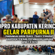 DPRD Kabupaten Kerinci Gelar Paripurna II, Fraksi Sampaikan Pandangan Umum Pertanggungjawaban APBD 2025