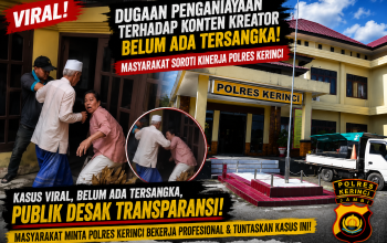 Kasus Viral Dugaan Penganiayaan Belum Ada Tersangka, Publik Soroti Polres Kerinci