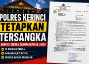 Polres Kerinci Tetapkan Tersangka Kasus Penganiayaan dan Perusakan Rumah, Berkas Segera Dilimpahkan ke Jaksa