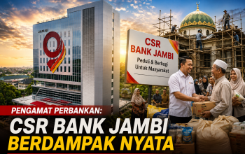 CSR Bank Jambi Dinilai Berdampak Nyata, Pengamat Soroti Kontribusi bagi Masyarakat Jambi