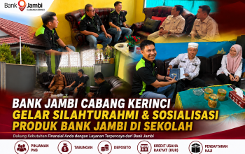 Bank Jambi Gelar Silaturahmi dan Sosialisasi Produk Perbankan di Sekolah Kabupaten Kerinci