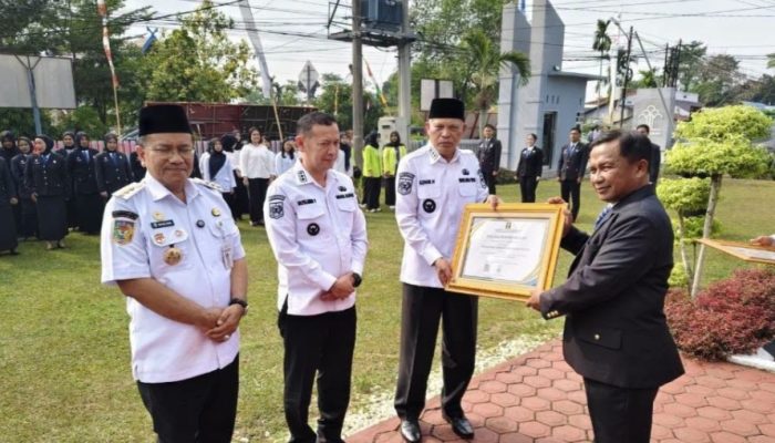 Pemkot Terima Penghargaan IRH Tahun 2026 dengan predikat istimewa dari Kementerian Hukum Jambi