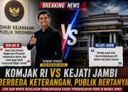 Kasus Ruko Muaro Jambi: Komjak RI Klaim Surati Kejati Jambi, Kejati Mengaku Belum Terima
