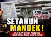 Resmi Layangkan SPA ke Polda Metro, LSM GAN Desak Kejagung Usut Kasus Dugaan Perusakan Ruko Muaro Jambi